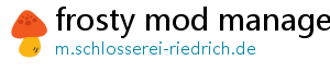 frosty mod manager